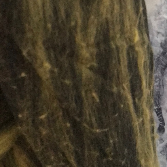 Linea Domani jacket blaszer fuzzy Wool blend lined front buttons Large - Picture 4 of 11